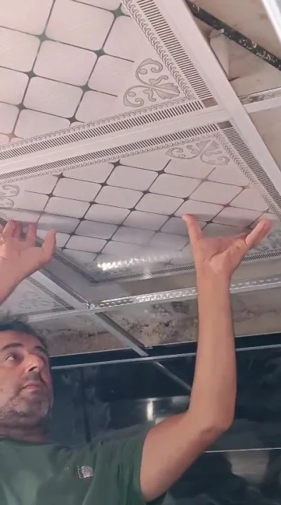 60x60 pvs tavan işleri